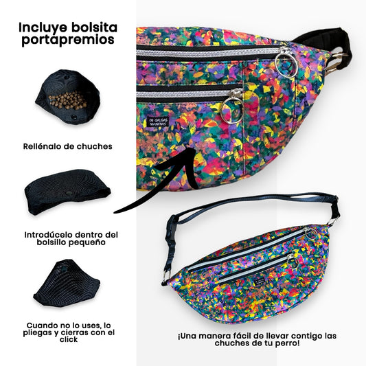 Pack Limbo (Riñonera + collar click + scrunchie)