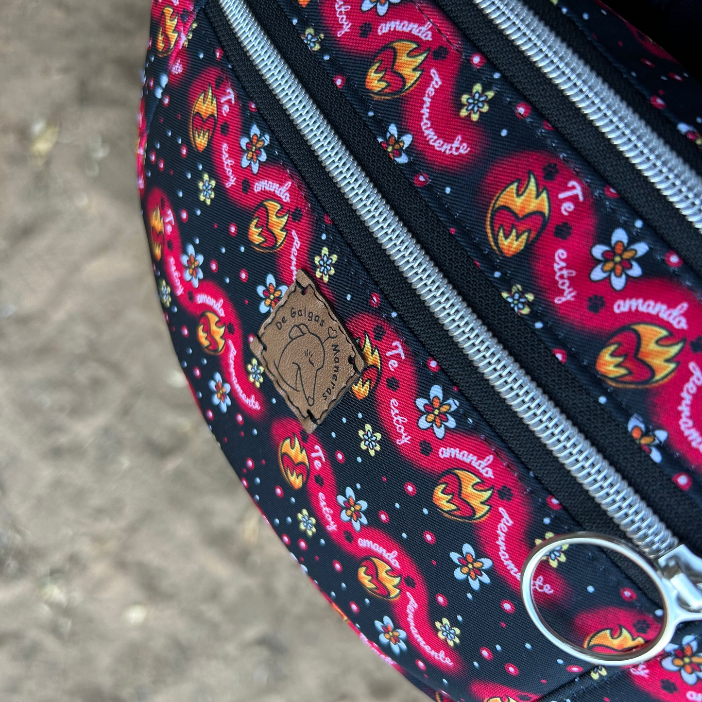 Bandolera Riñonera Te Estoy Amando Perramente