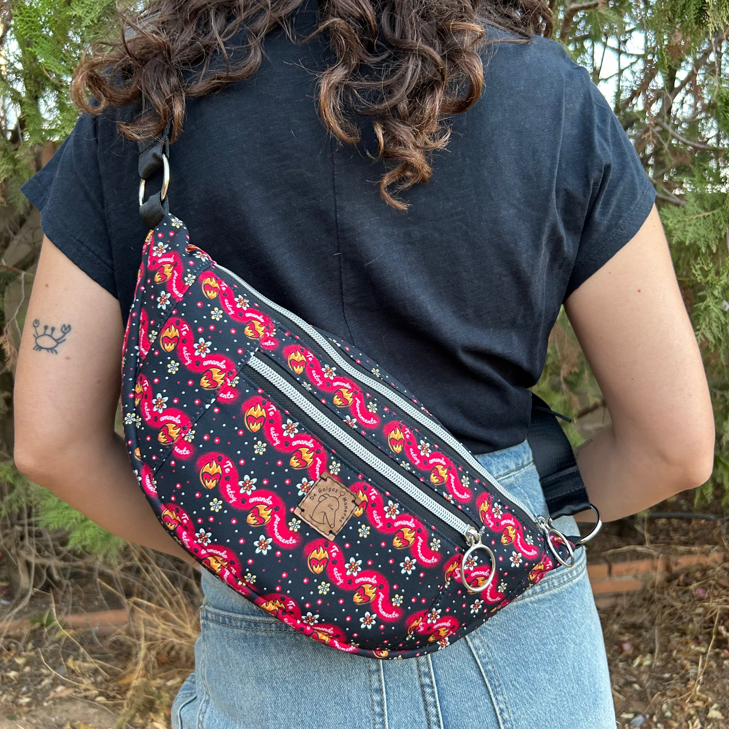 Bandolera Riñonera Te Estoy Amando Perramente