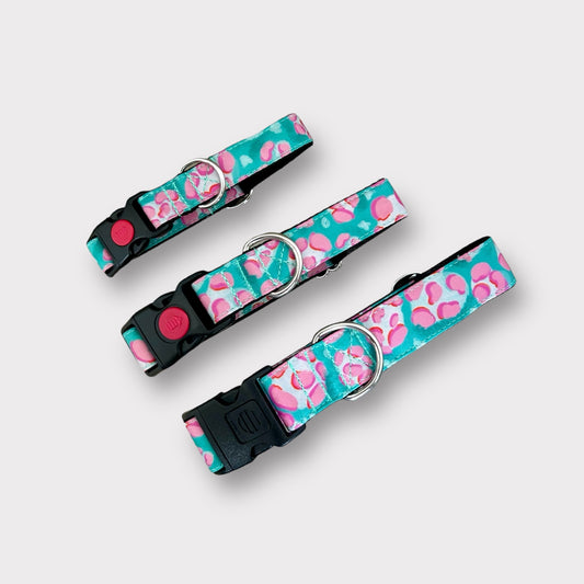 Collar Click Animal Pink