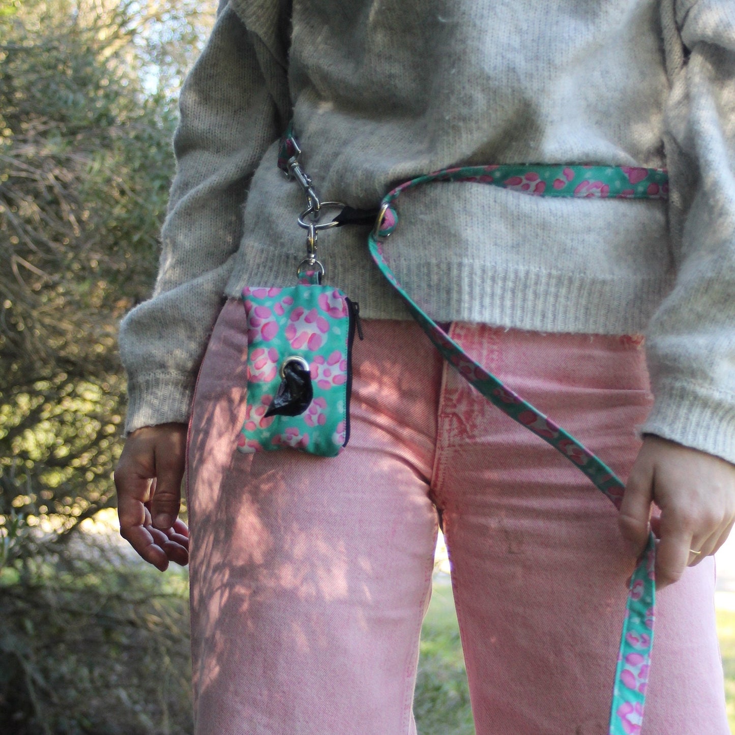 Portabolsas Animal Pink