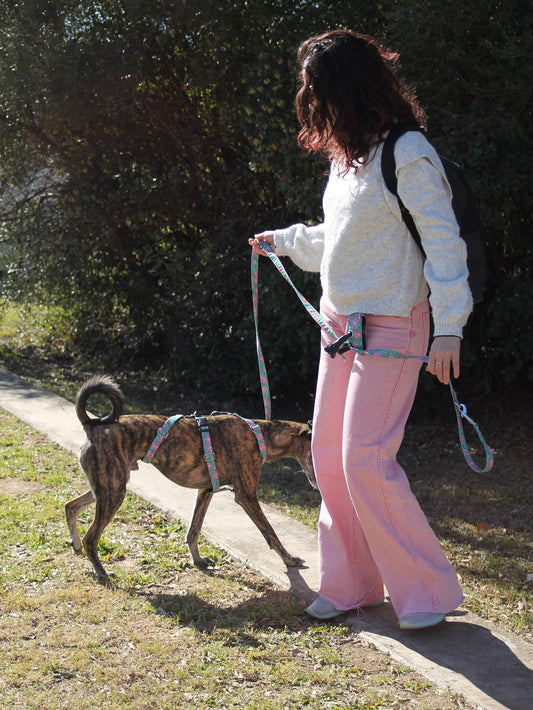 Correa Multiposición Animal Pink