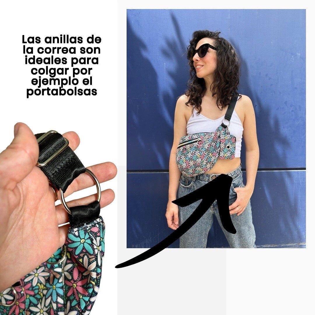 Bandolera Riñonera Flora