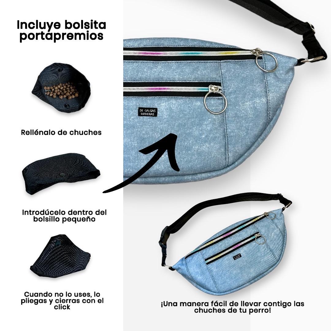 Riñonera Bandolera Color Denim